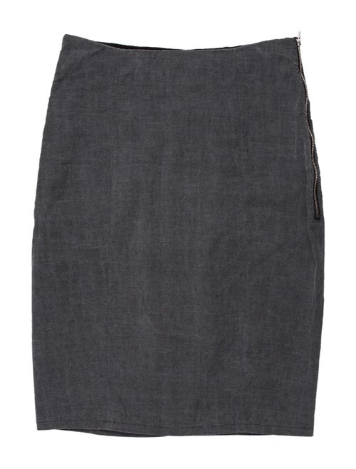 Acne Studios Knee-Length Skirt Grey