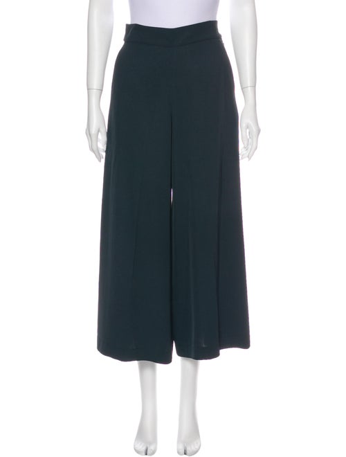 Acne Studios Wide Leg Pants Green