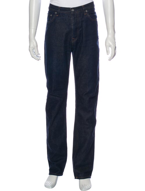 Acne Studios Straight-Leg Jeans Blue