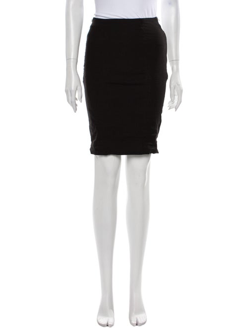 Acne Studios Knee-Length Skirt Black