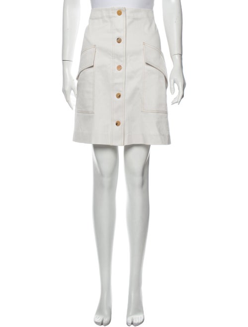 Acne Studios Knee-Length Skirt White