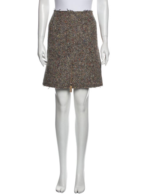 Acne Studios Mini Skirt Grey