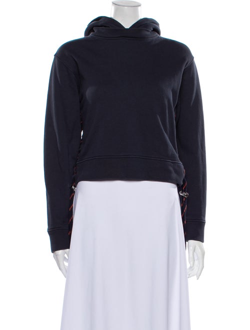 Acne Studios Turtleneck Long Sleeve Sweatshirt Blu