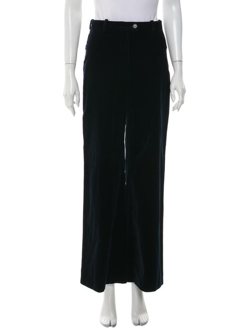 Acne Studios Wide Leg Pants Blue