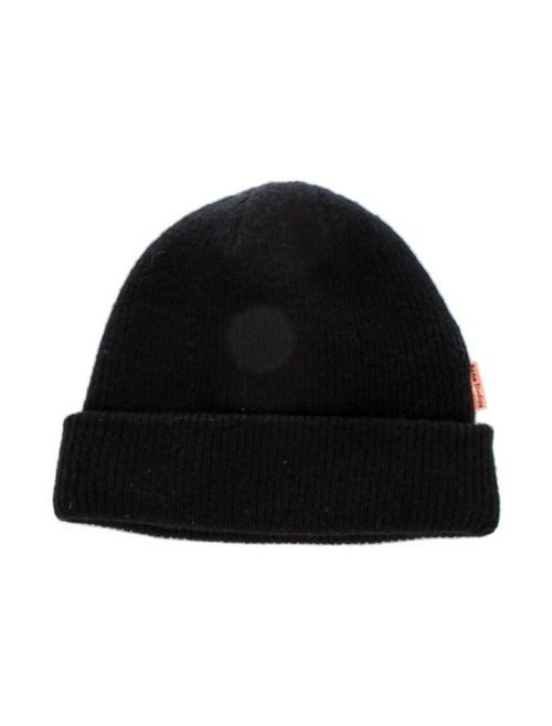 Acne Studios Wool-Blend Beanie Black