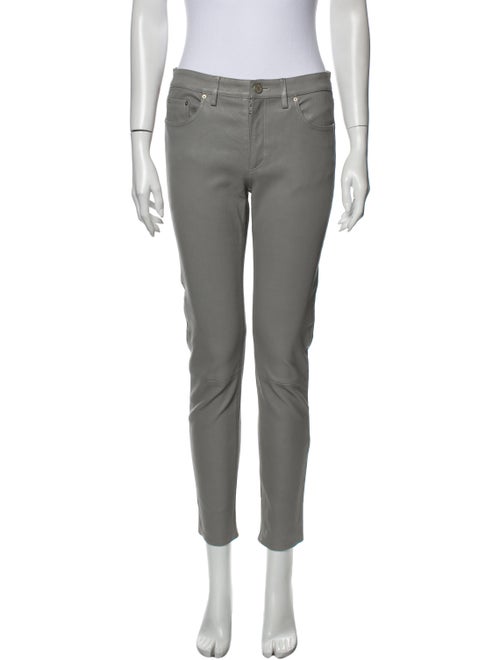 Acne Studios Mid-Rise Skinny Leg Jeans Grey