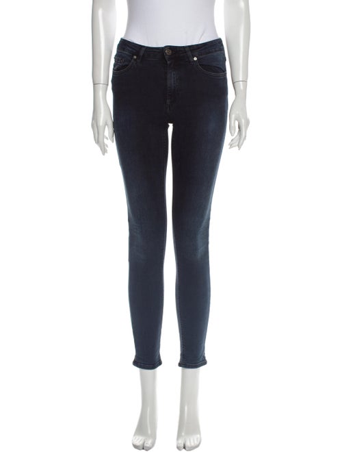Acne Studios Mid-Rise Skinny Leg Jeans