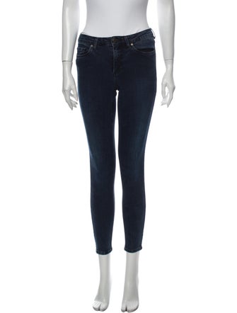 Acne Studios Mid-Rise Skinny Leg Jeans
