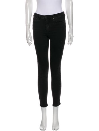 Acne Studios Mid-Rise Skinny Leg Jeans