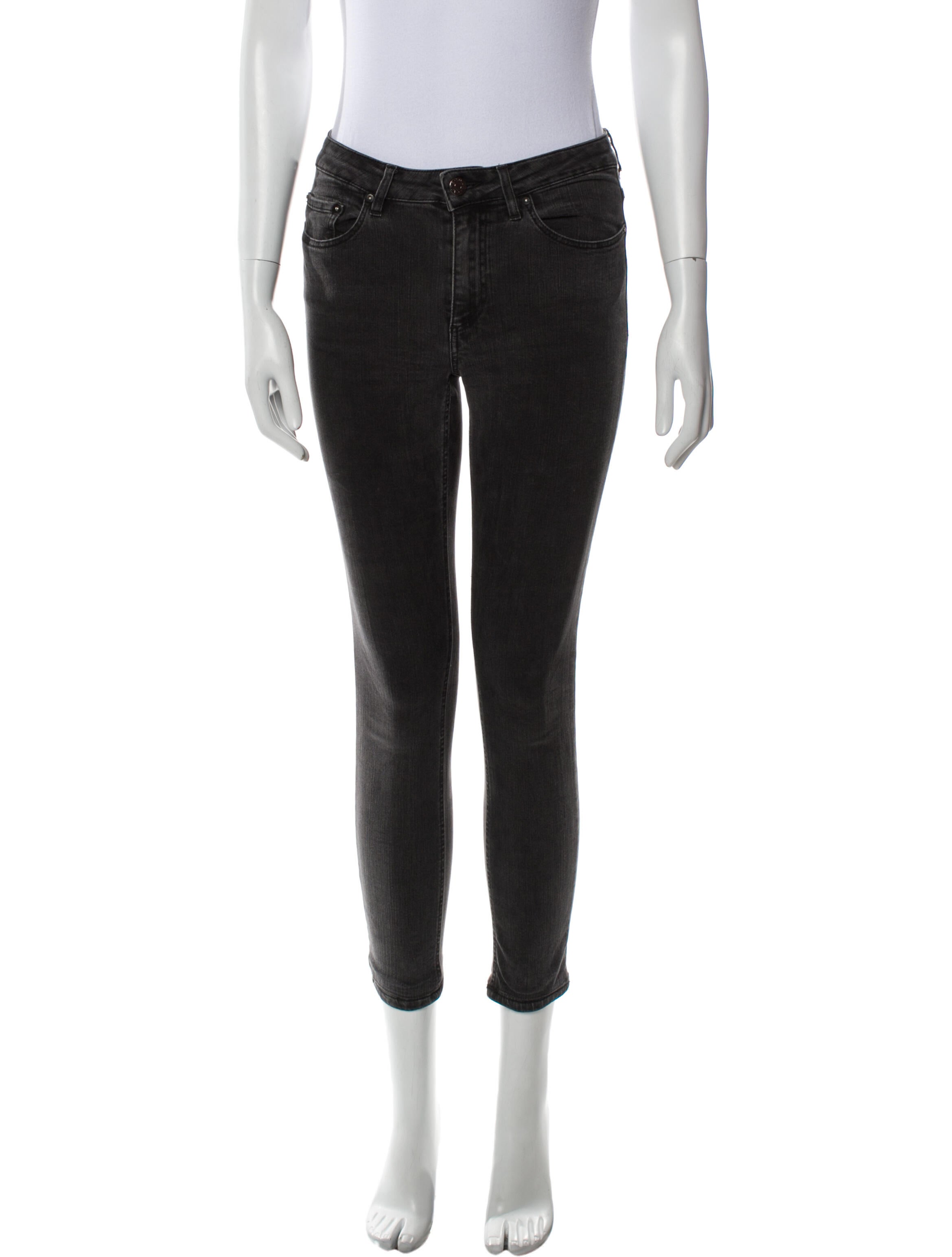 Acne Studios Mid-Rise Skinny Leg Jeans