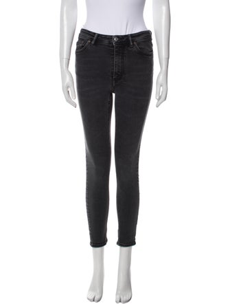 Acne Studios Mid-Rise Skinny Leg Jeans