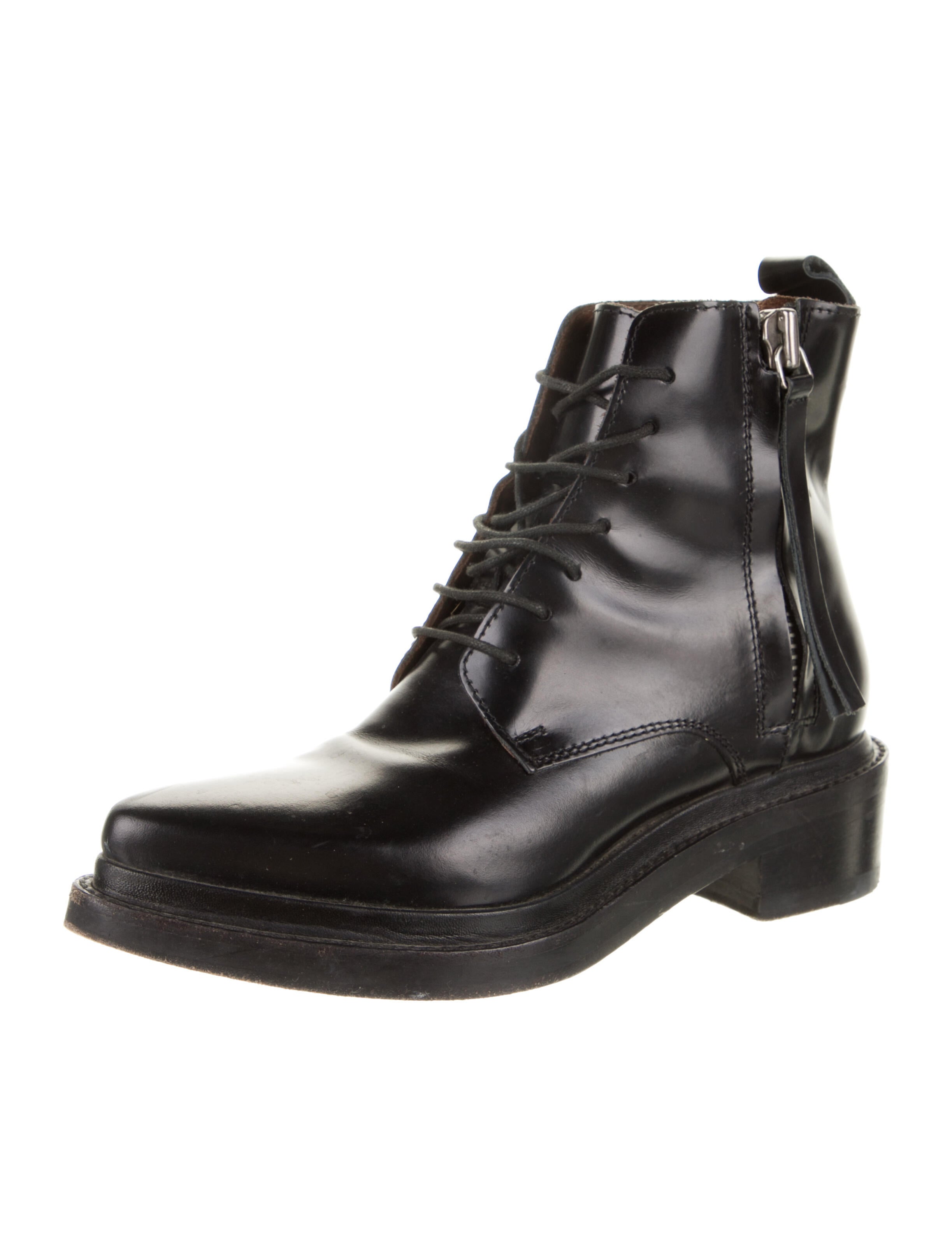 acne combat boots