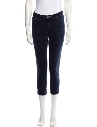 Acne Studios Mid-Rise Straight Leg Jeans