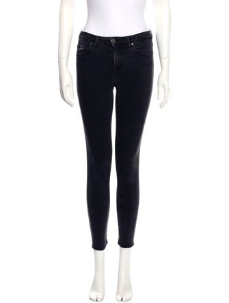 Acne Studios Mid-Rise Skinny Leg Jeans