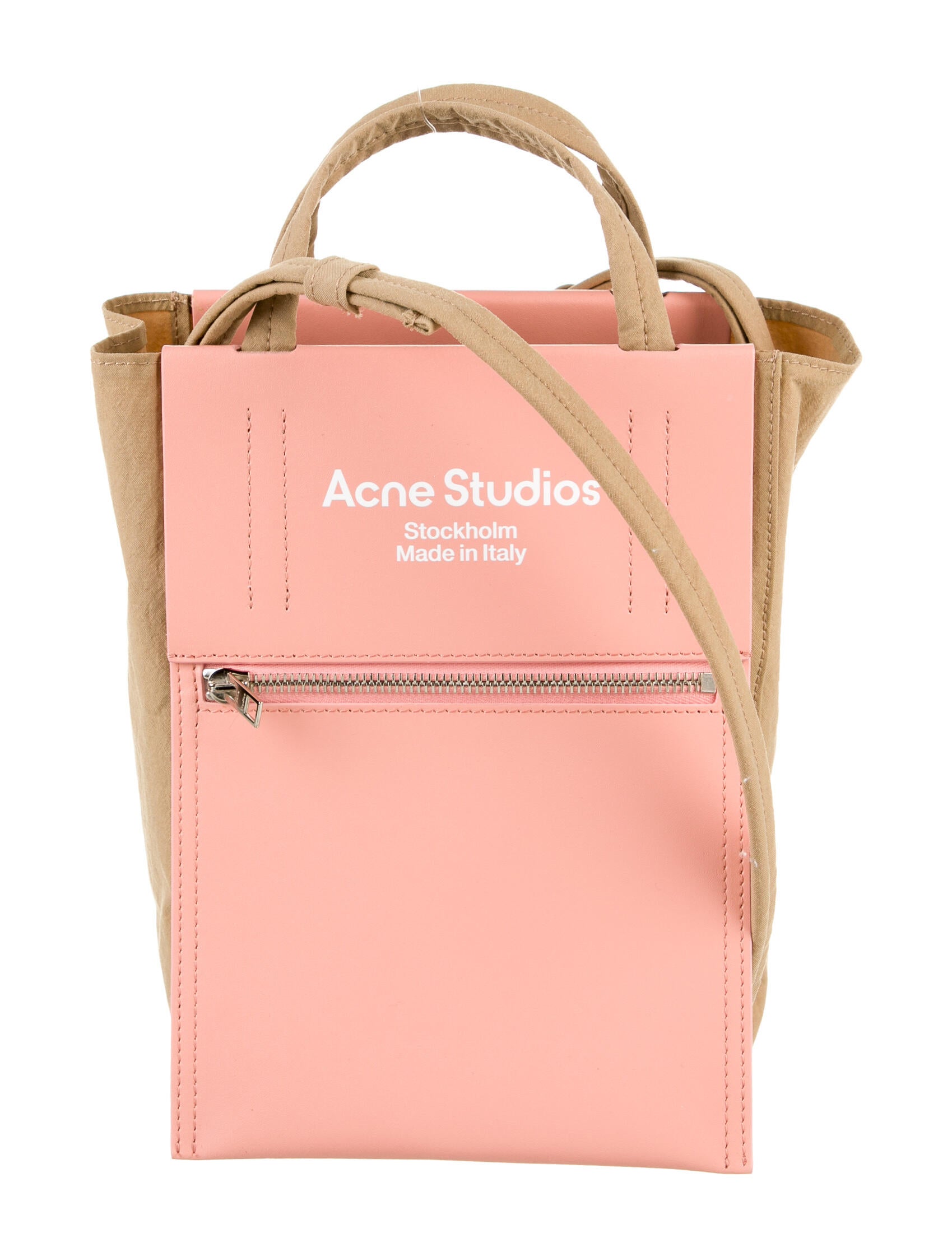 Acne Studios Papery Nylon Tote Bag - Pink Totes, Handbags