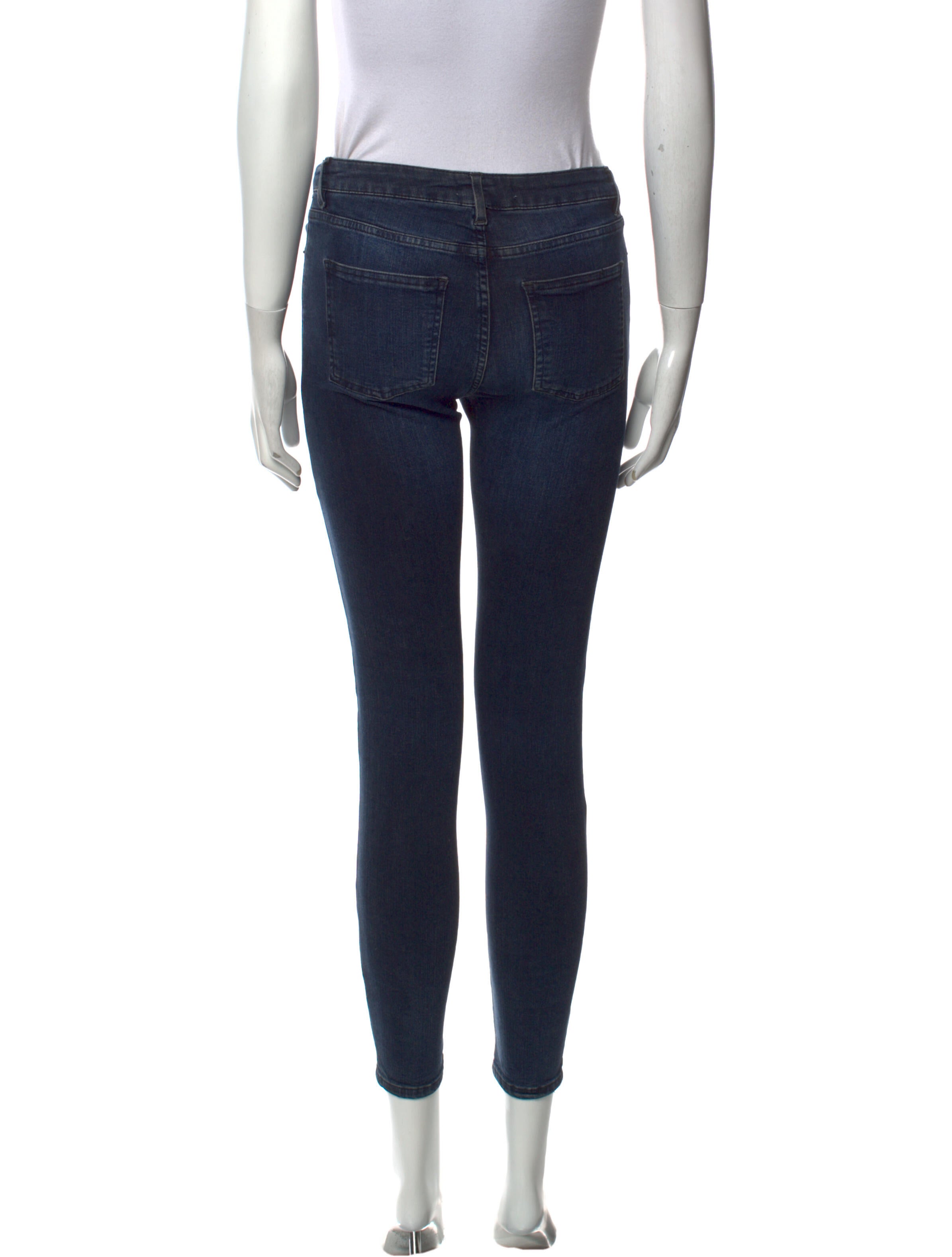 Acne Studios Mid-Rise Skinny Leg Jeans