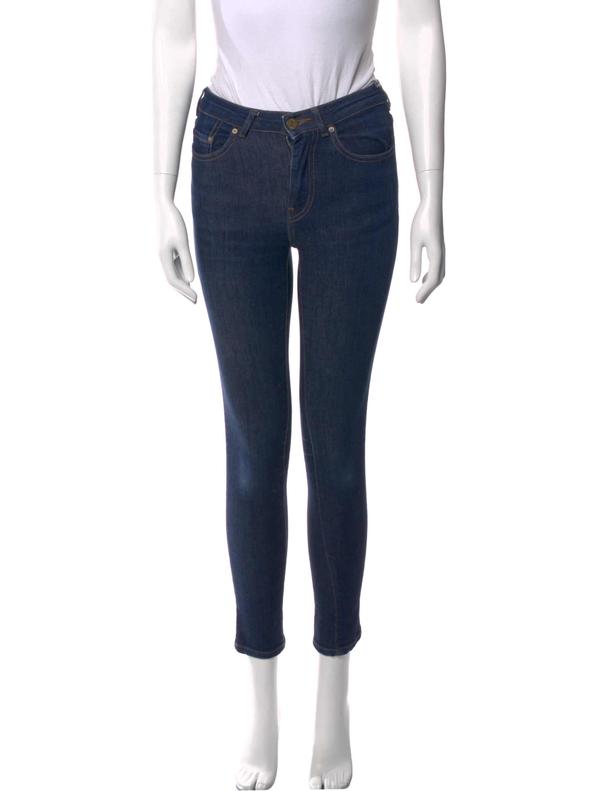 Acne Studios Mid-Rise Skinny Leg Jeans