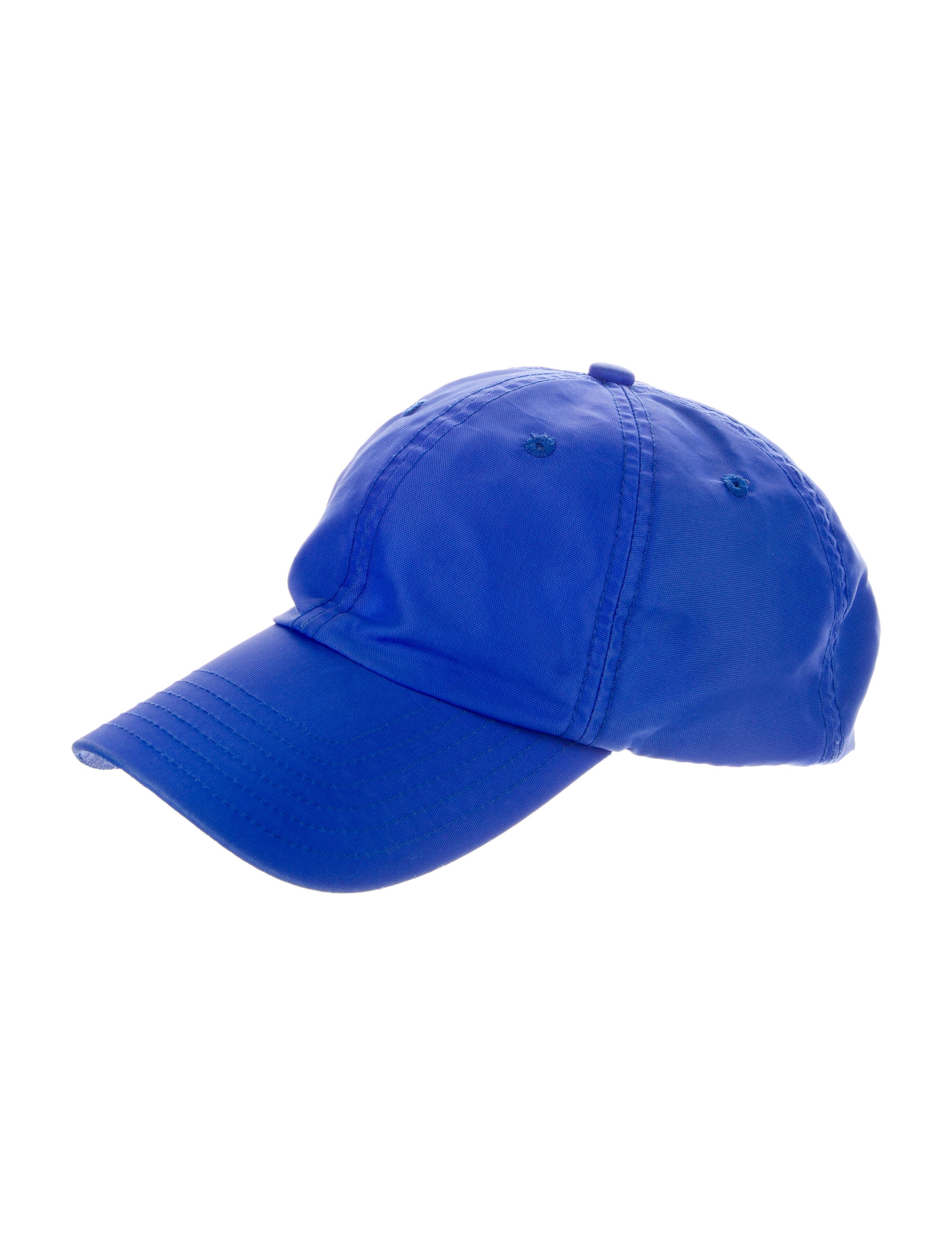 Acne Studios Nylon Baseball Cap Blue Hats, Accessories ACN95261