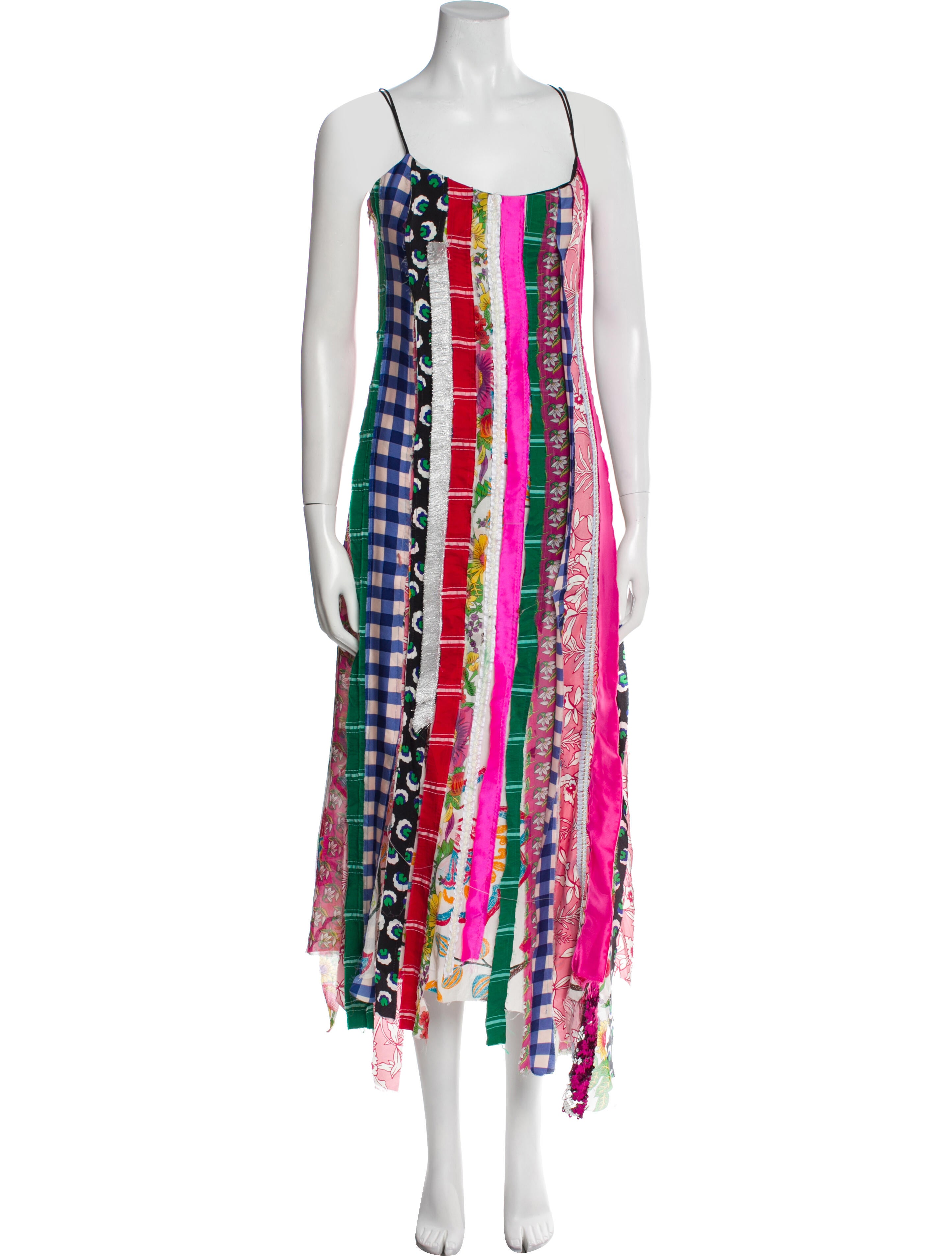 Angel Chen Printed Long Dress