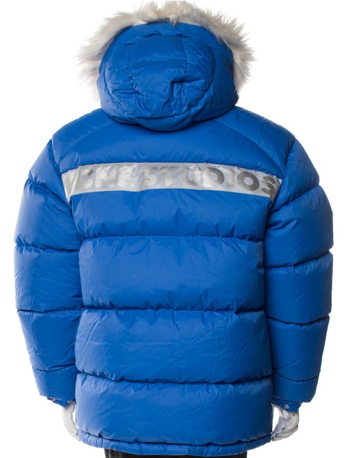 Acne Studios x Fjällräven Graphic Print Puffer Coat