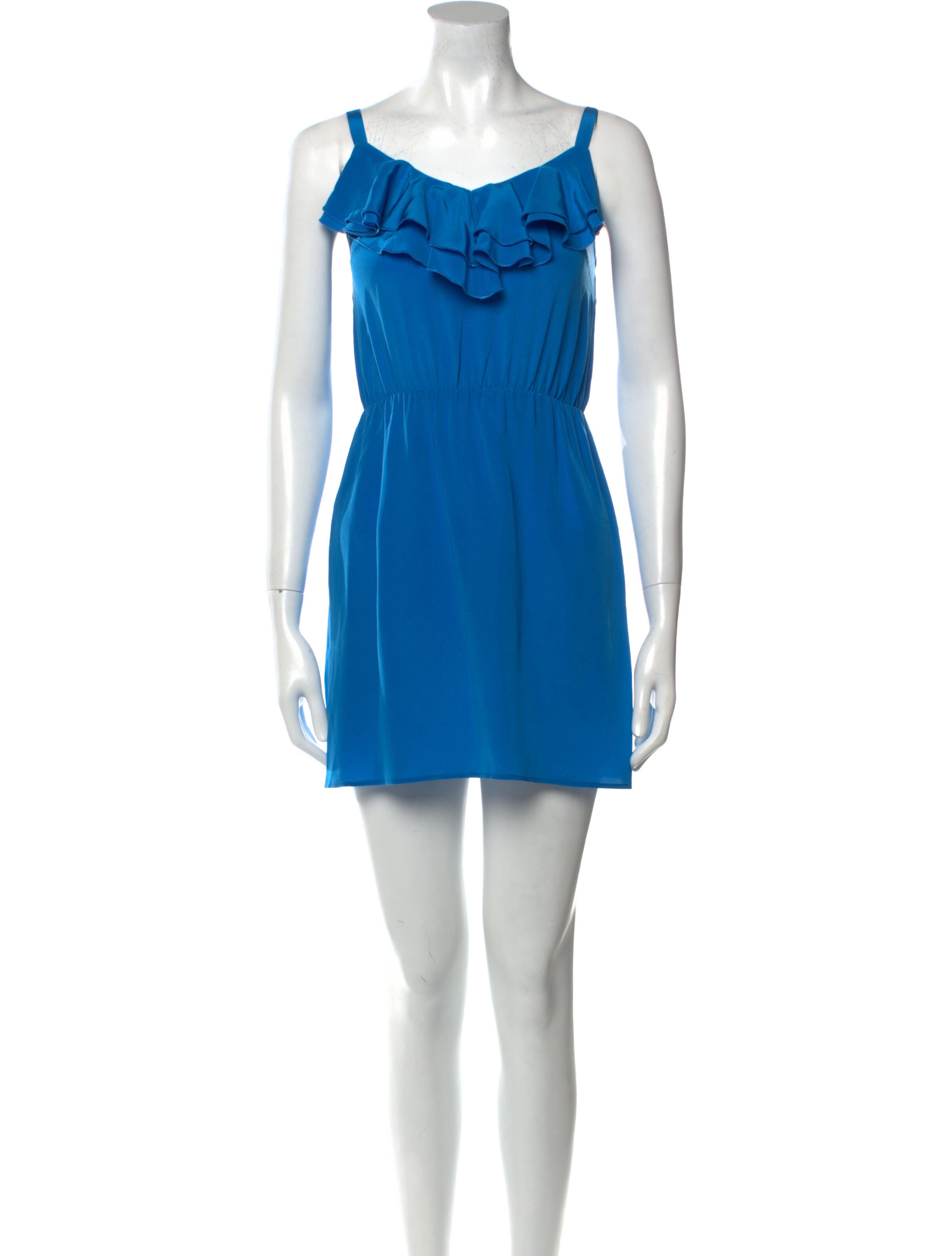 A--Company Silk Mini Dress