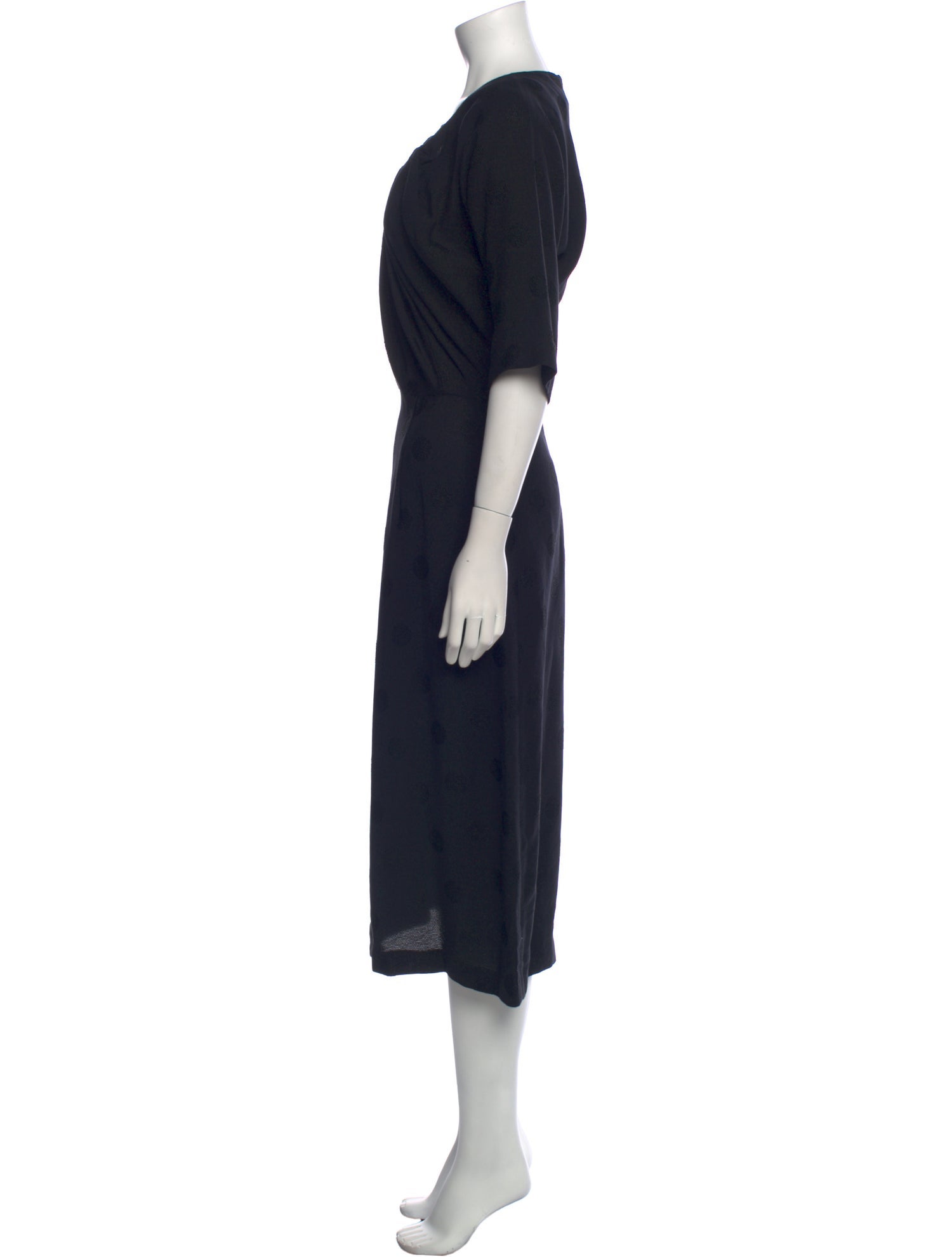 A Détacher V-Neck Long Dress