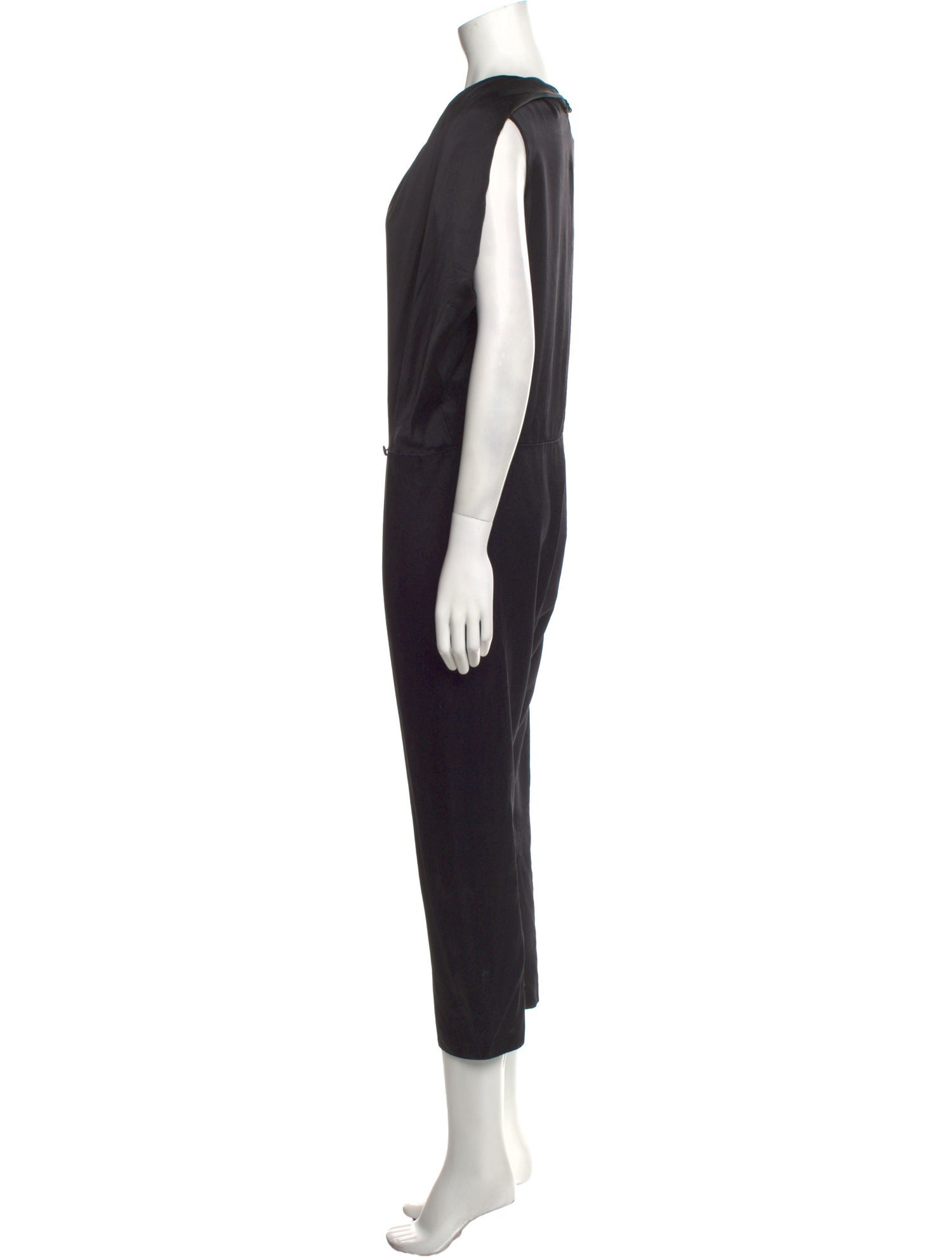 A Détacher Silk V-Neck Jumpsuit