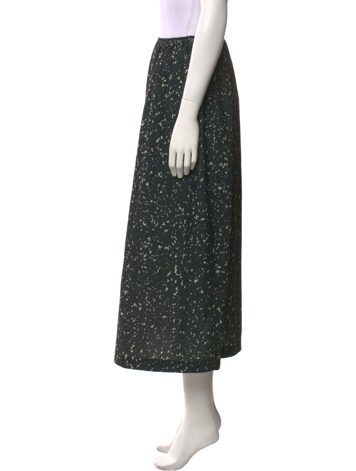 A Détacher Printed Midi Length Skirt