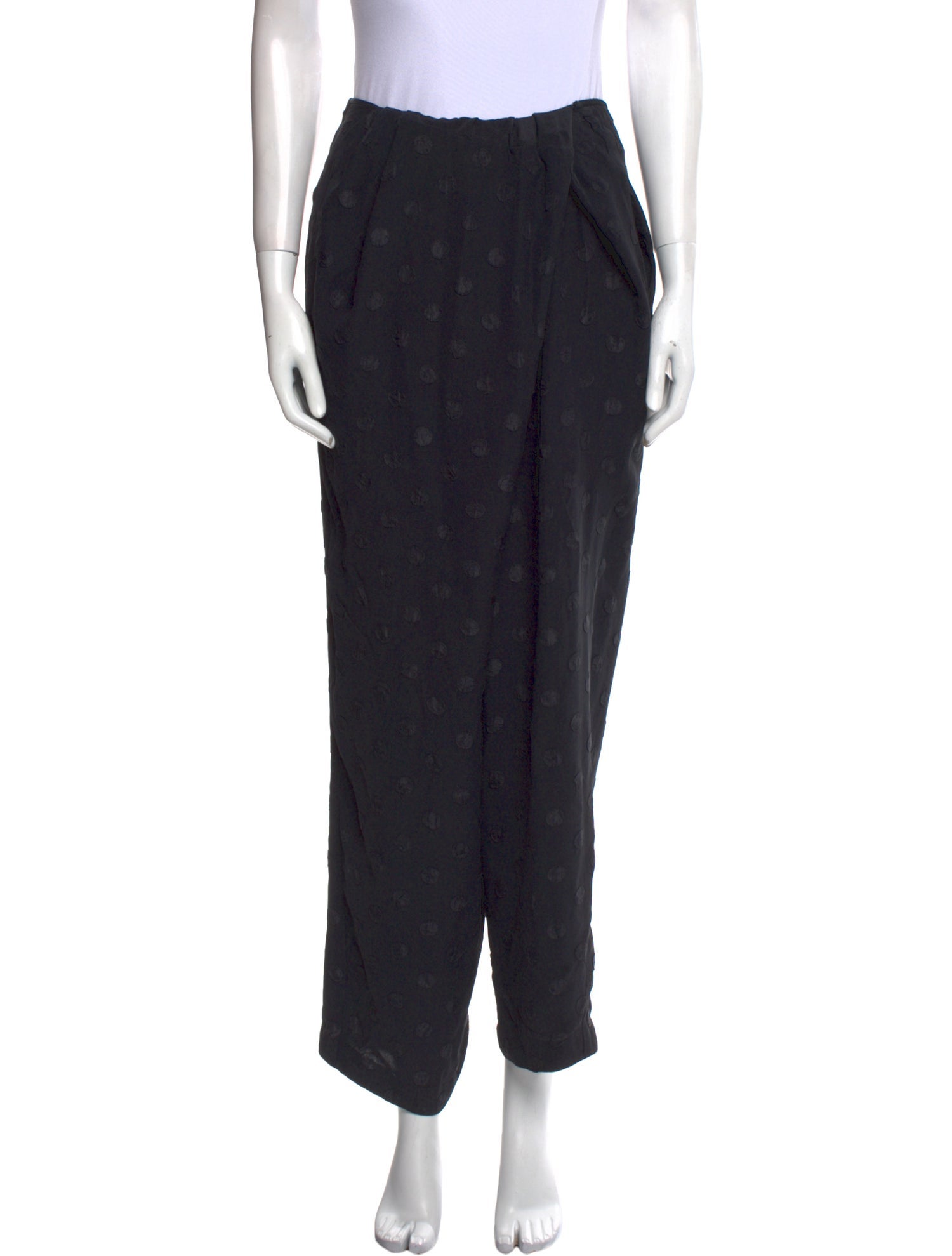 A Détacher Silk Wide Leg Pants