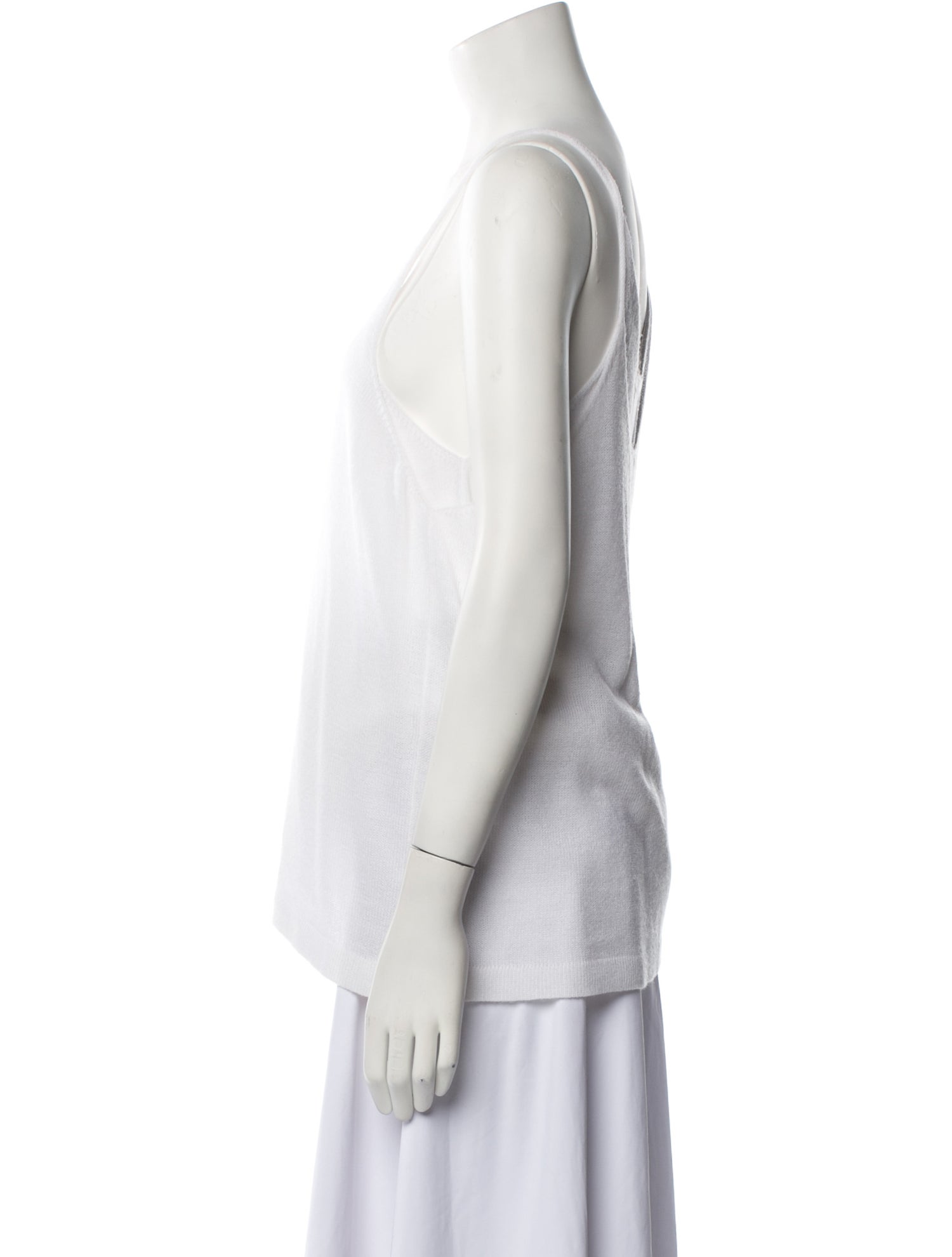 A Détacher Scoop Neck Sweater