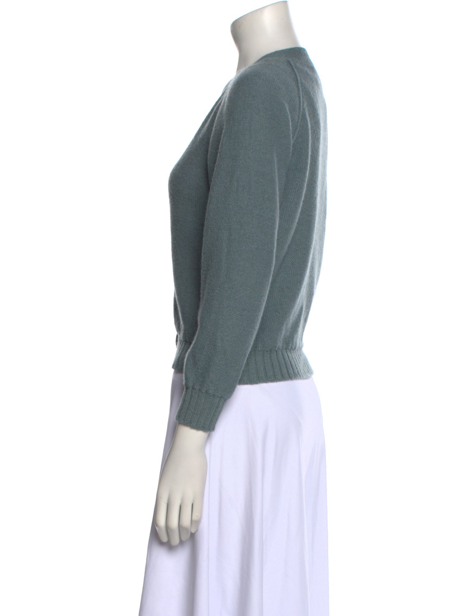 A Détacher Alpaca Plunge Neckline Sweater