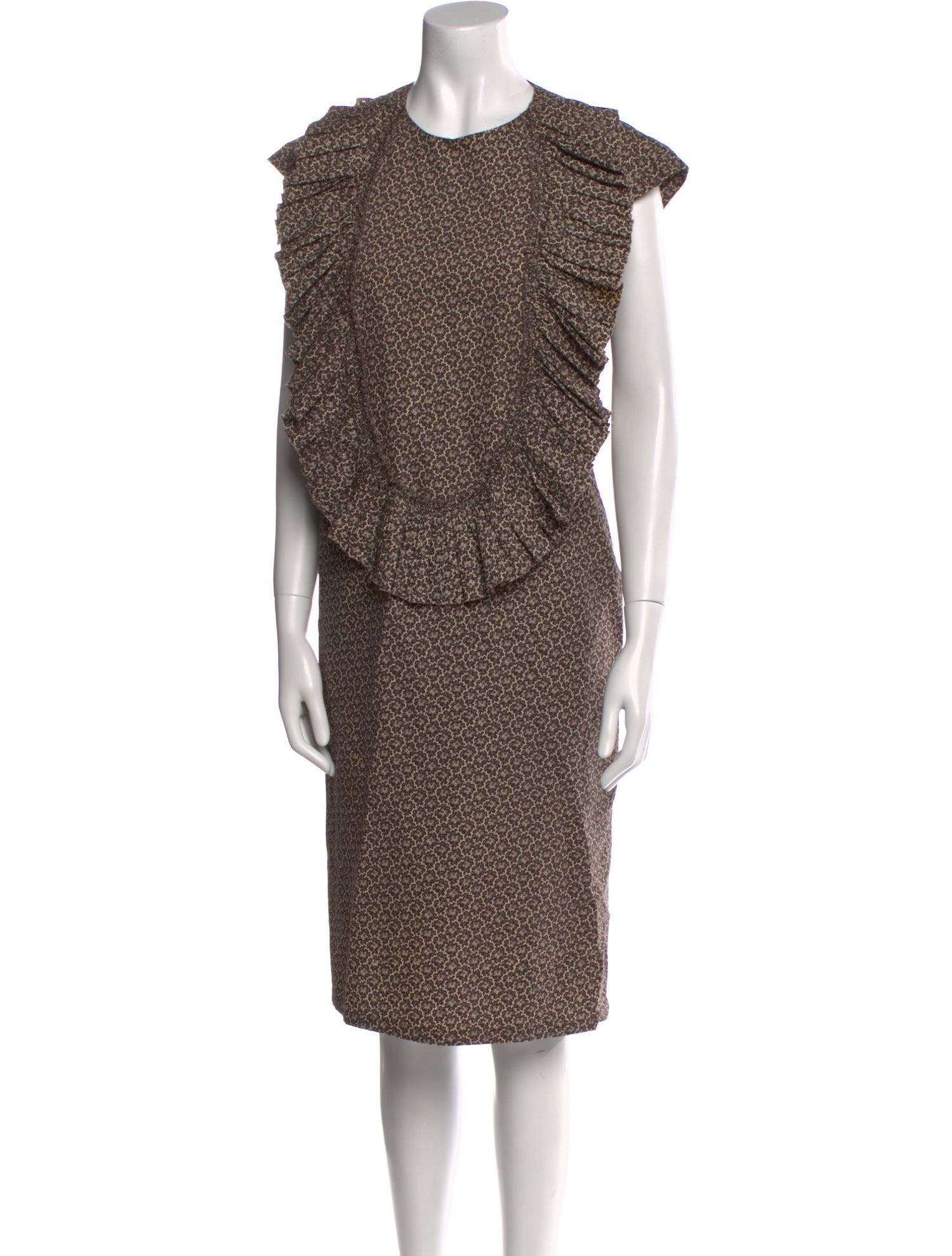 A Détacher Printed Mini Dress