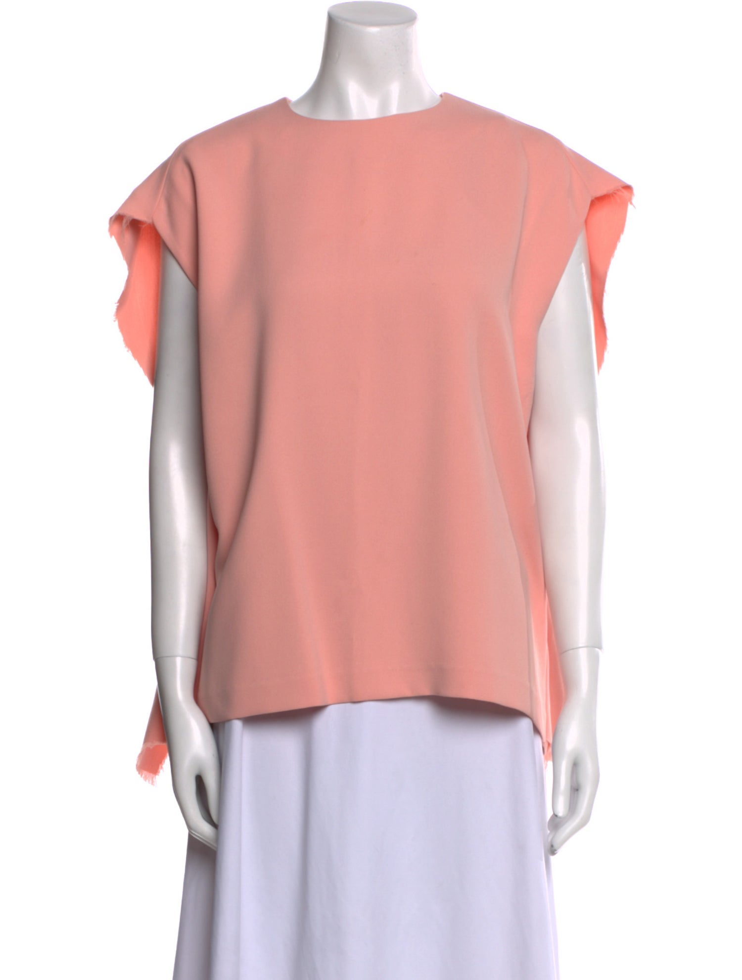 A Détacher Crew Neck Short Sleeve Blouse