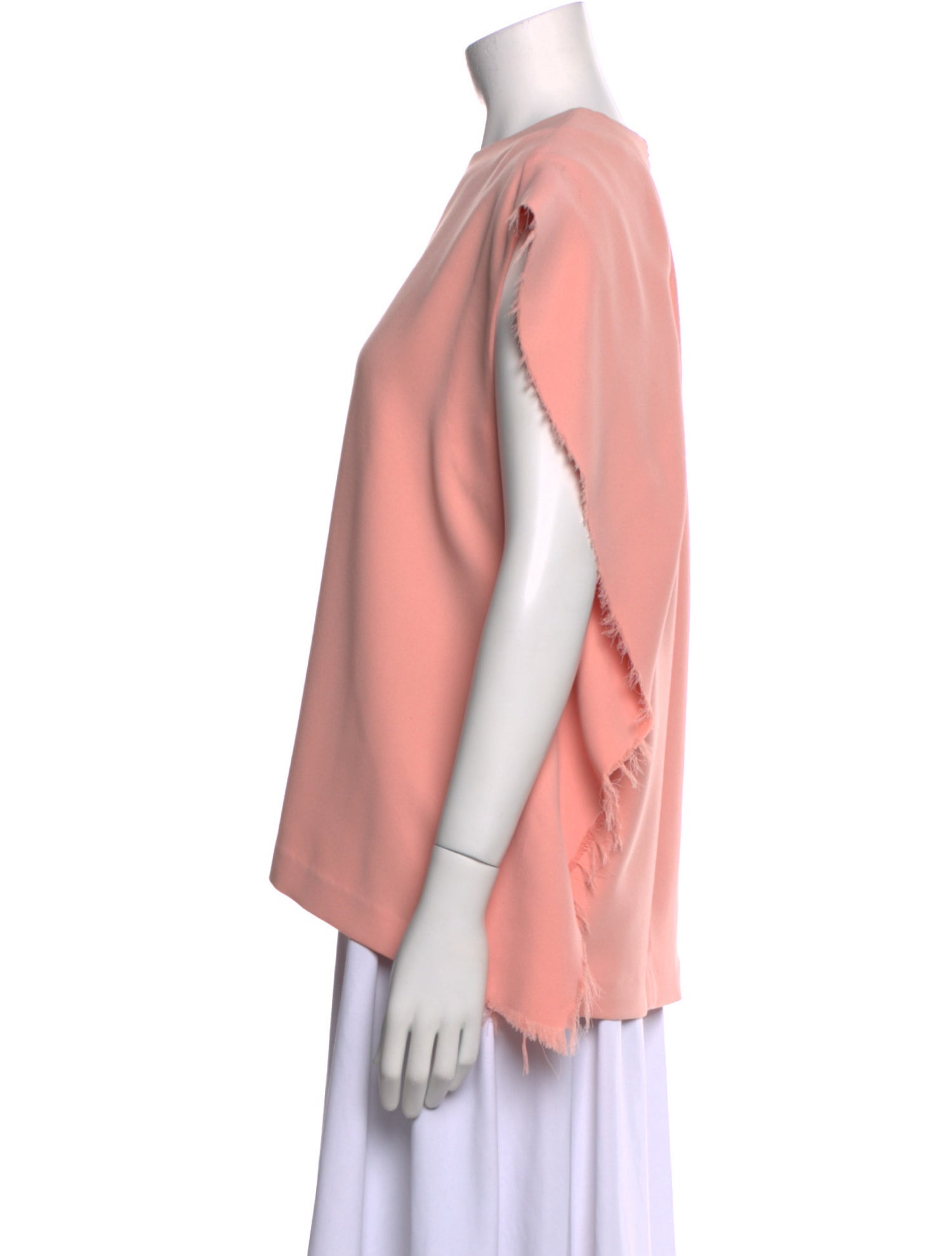 A Détacher Crew Neck Short Sleeve Blouse