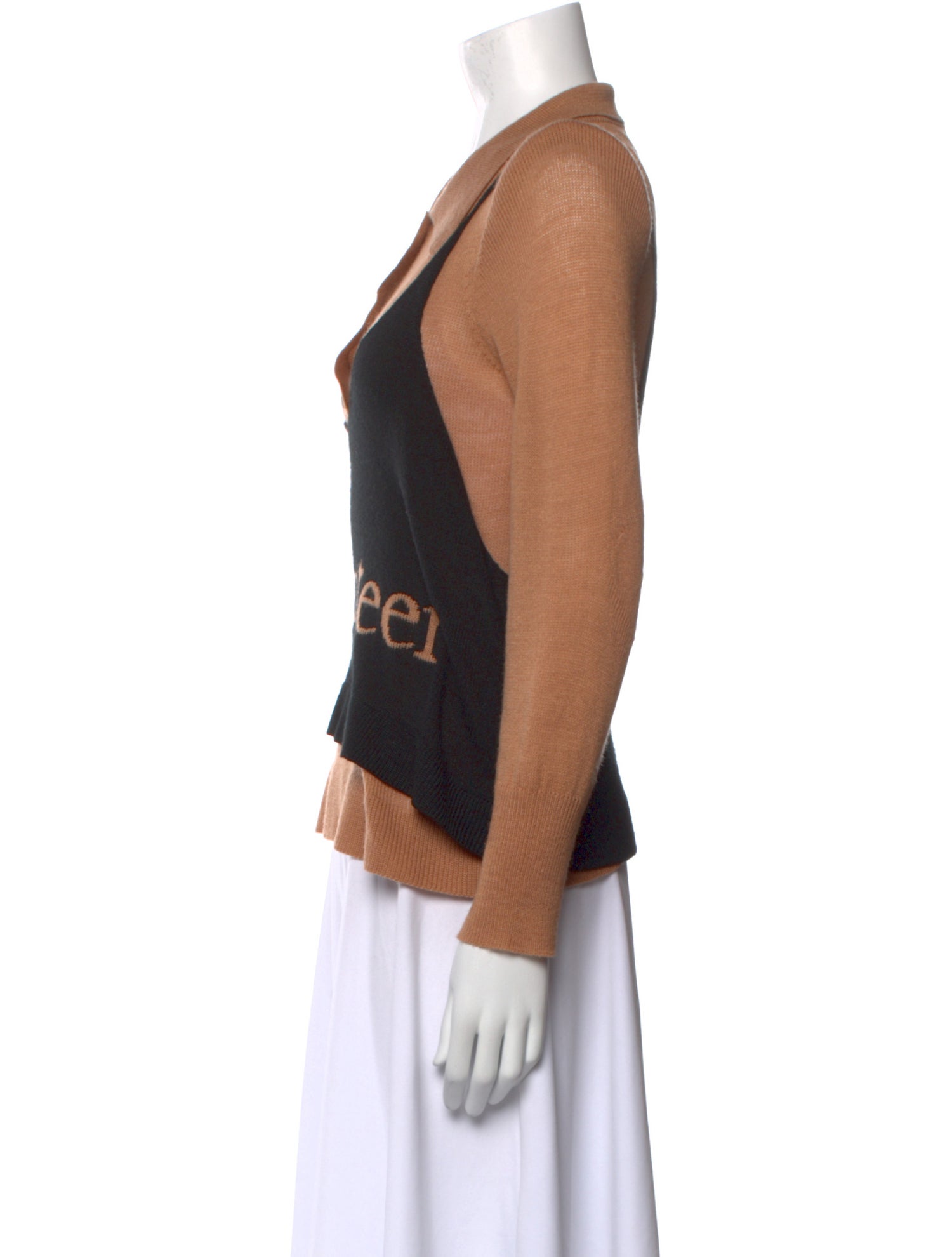 A Détacher Graphic Print Crew Neck Sweater