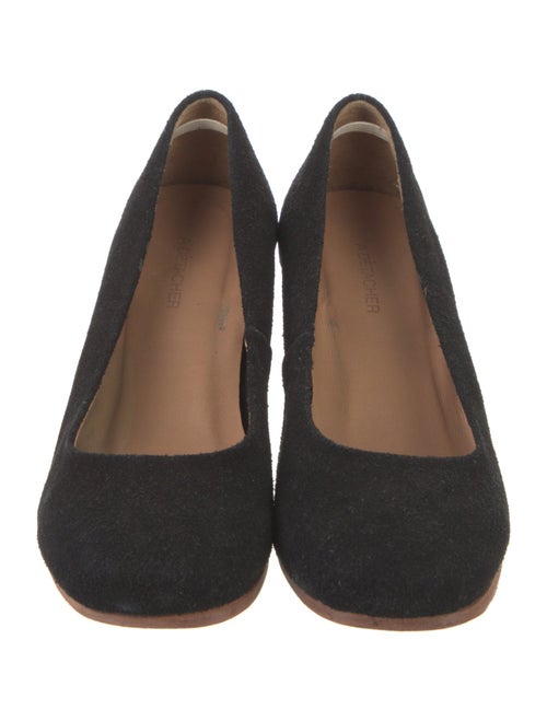 A Détacher Suede Printed Pumps