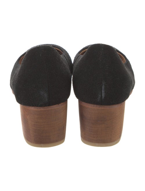 A Détacher Suede Printed Pumps