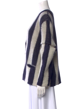 A Détacher Baby Alpaca Striped Sweater