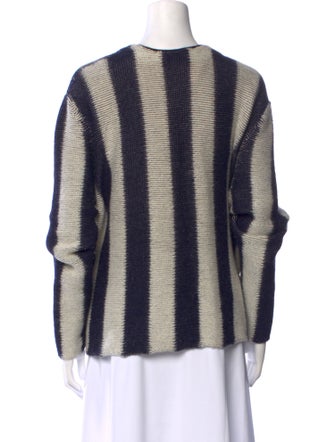 A Détacher Baby Alpaca Striped Sweater