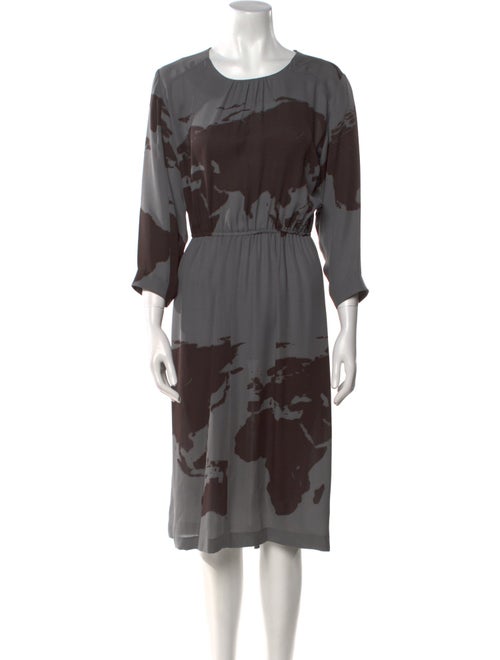 A Détacher Silk Midi Length Dress