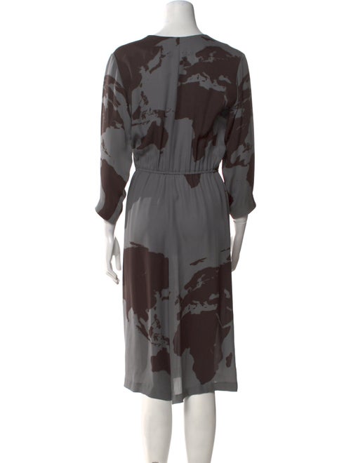 A Détacher Silk Midi Length Dress