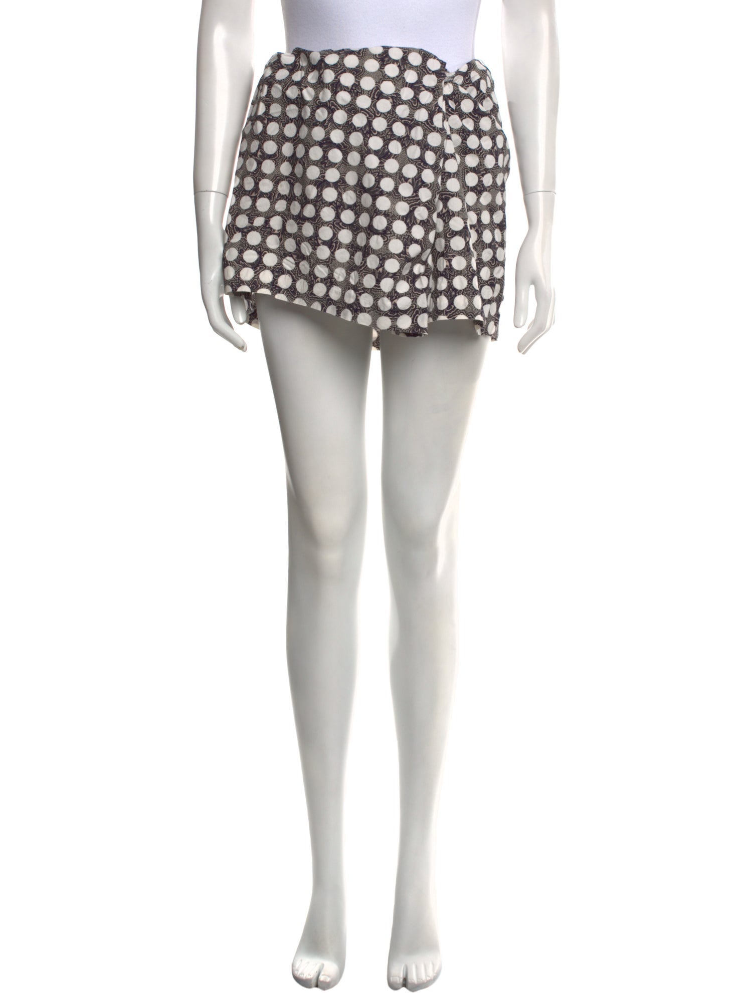 A Détacher Printed Mini Skirt