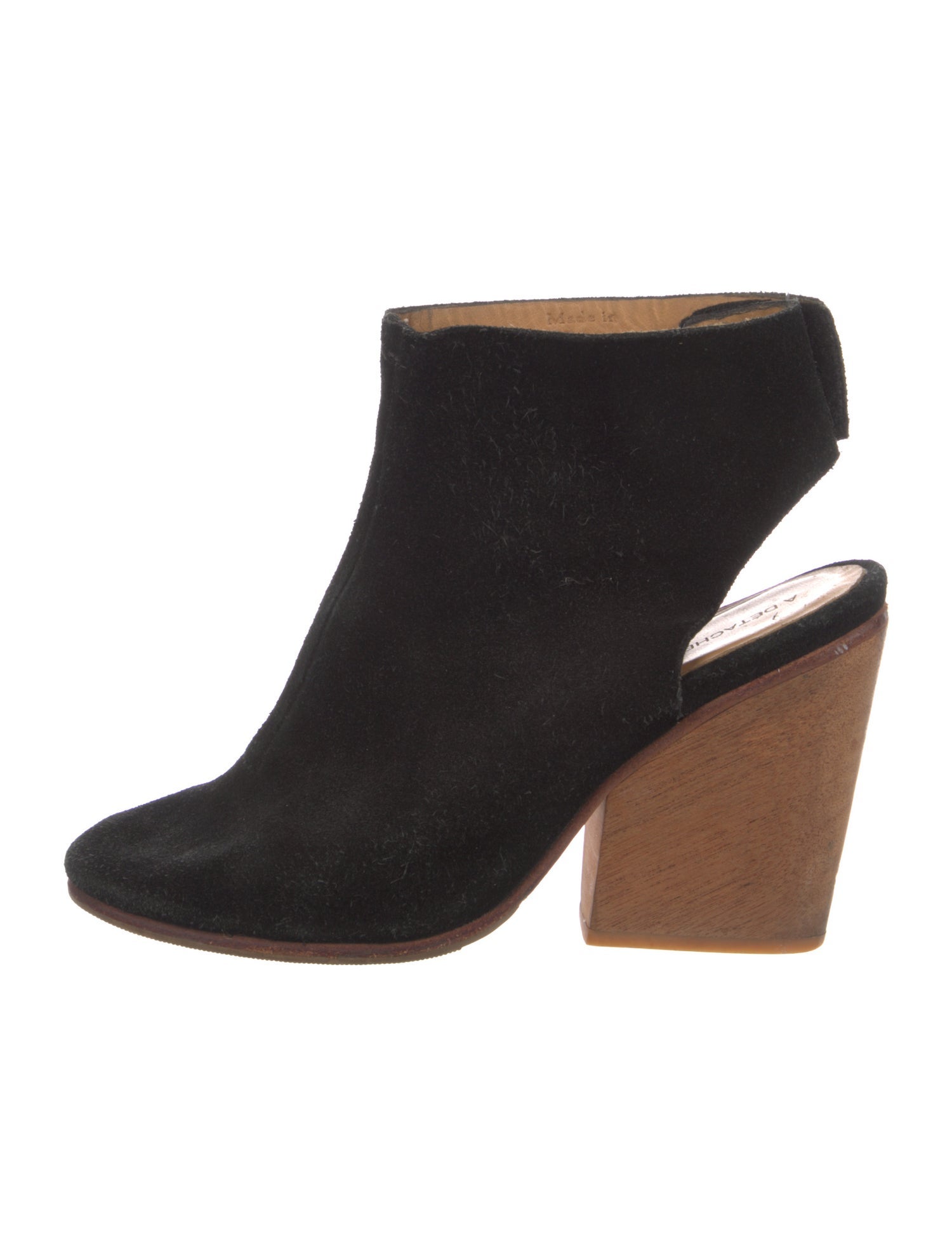 A Détacher Suede Boots