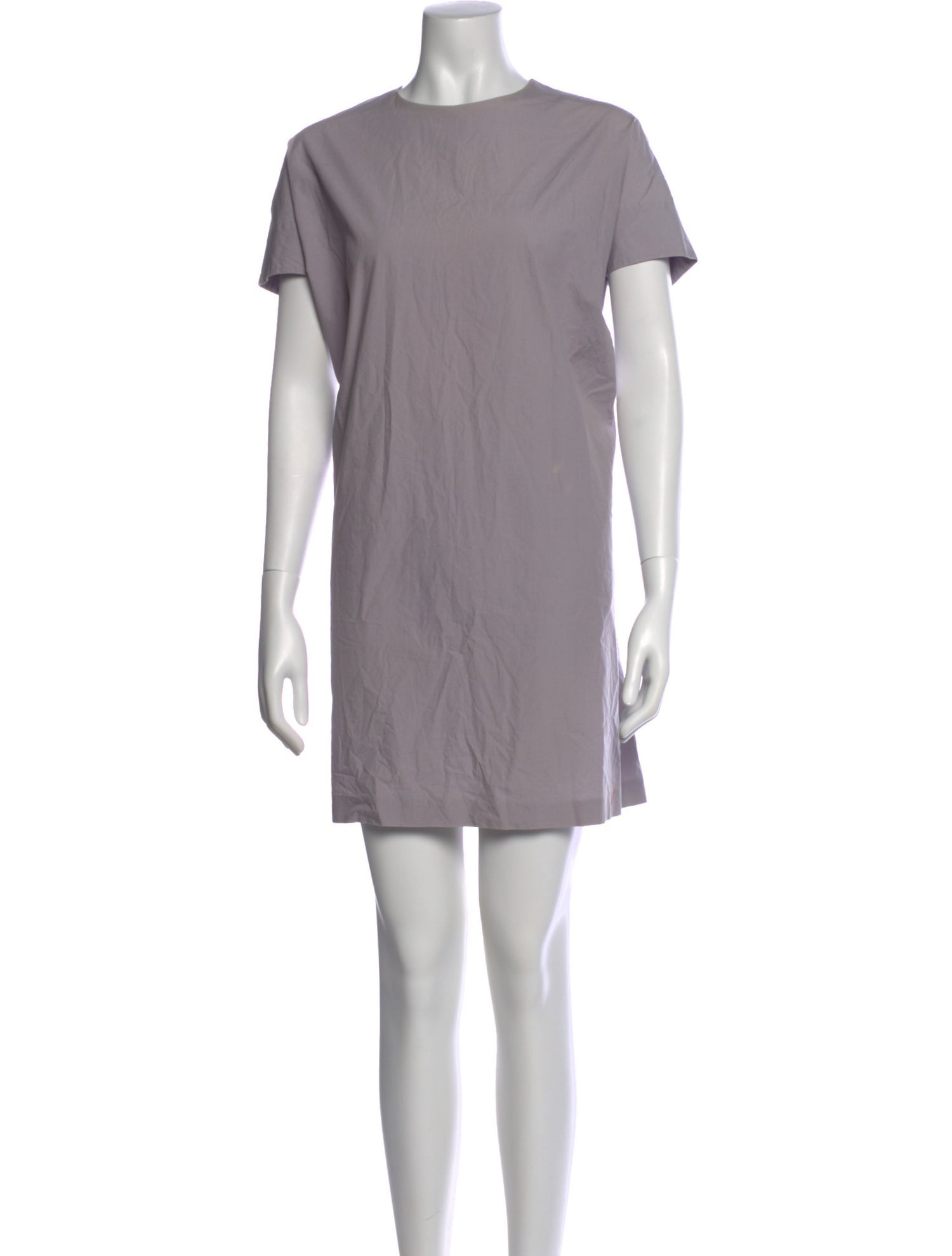 A Détacher Crew Neck Mini Dress
