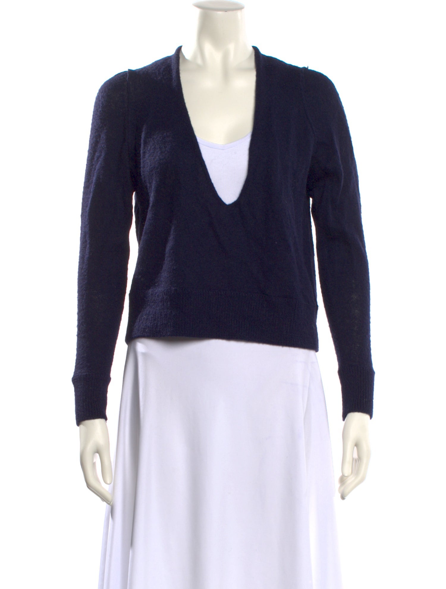 A Détacher Alpaca V-Neck Sweater
