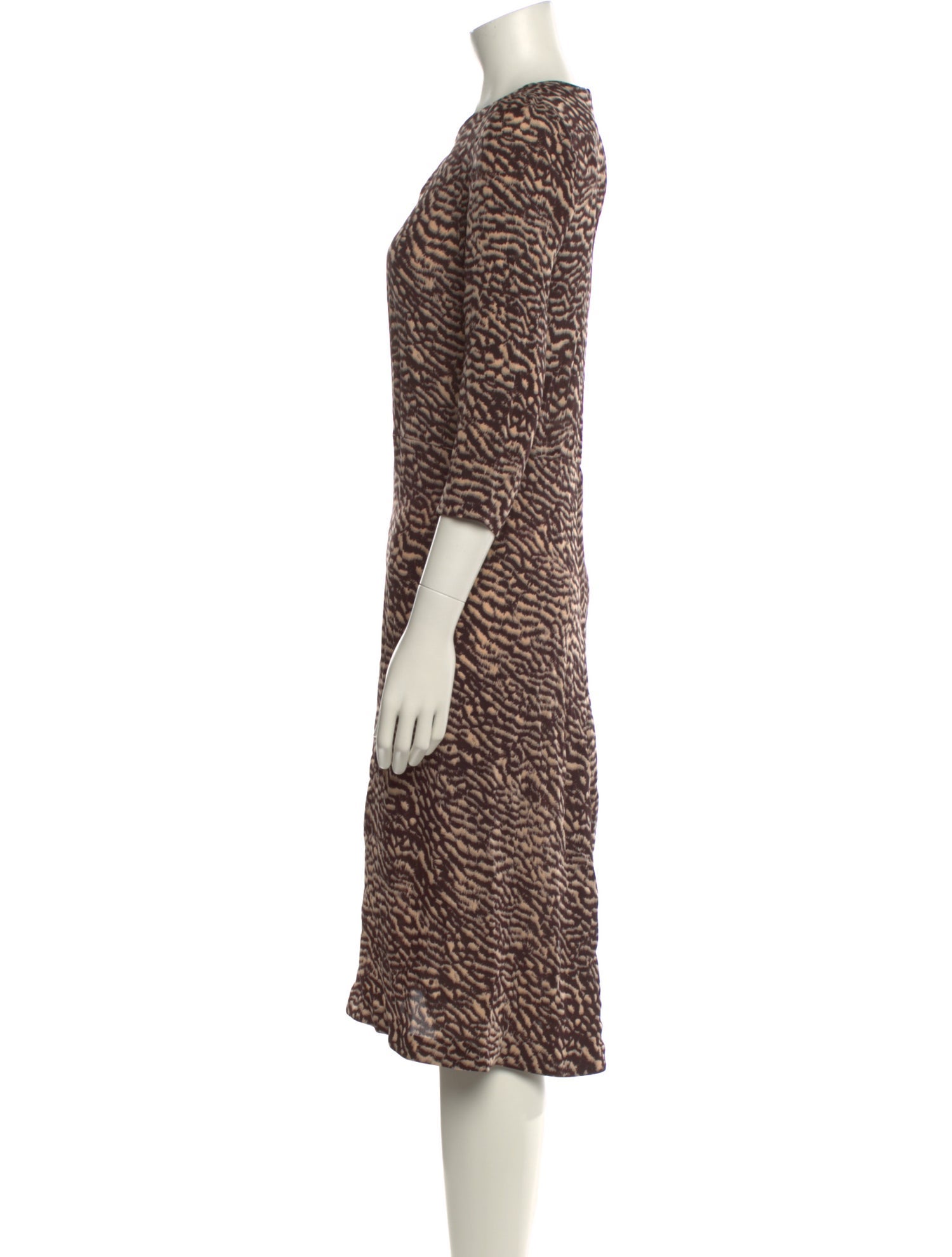 A Détacher Silk Midi Length Dress