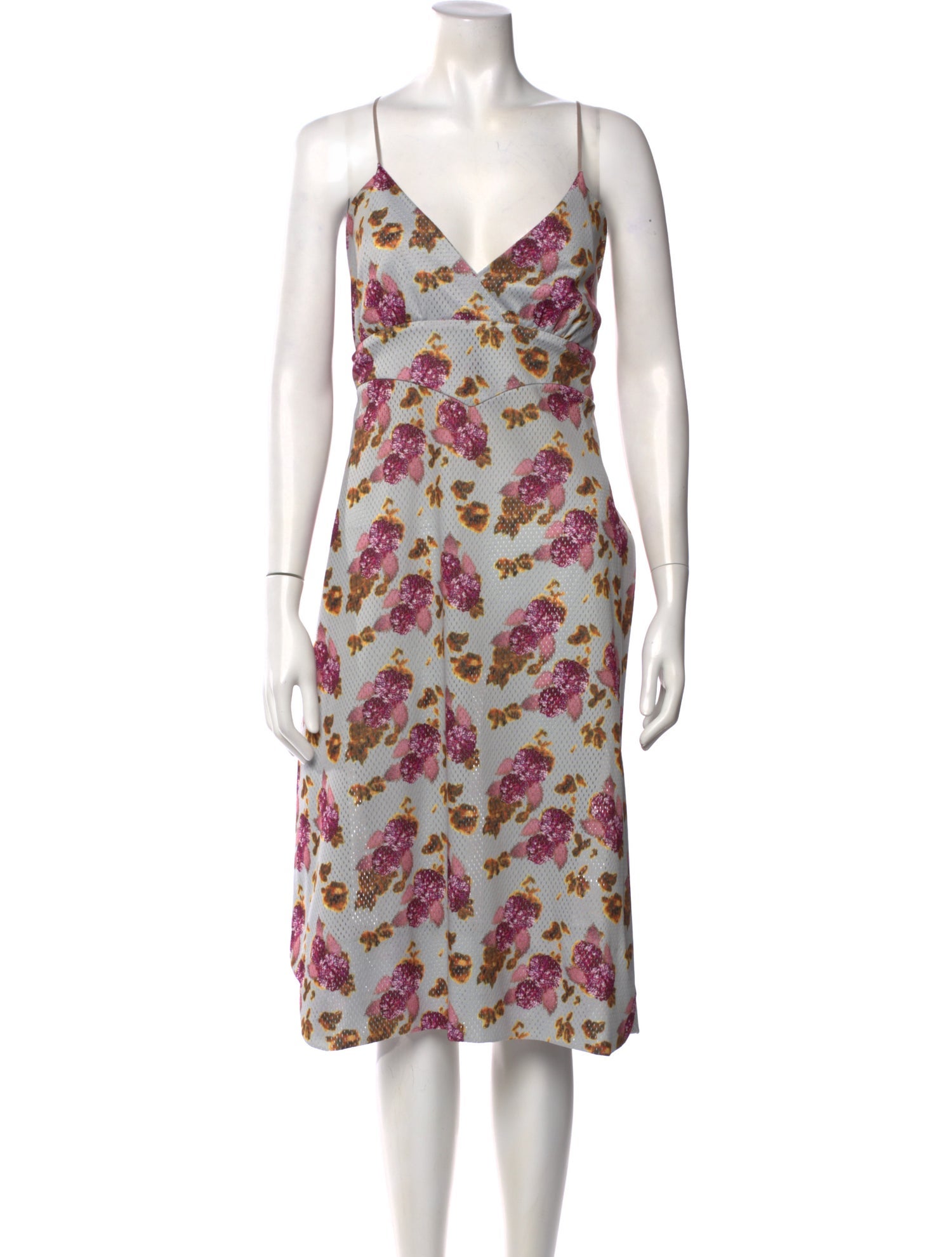A Détacher Floral Print Midi Length Dress