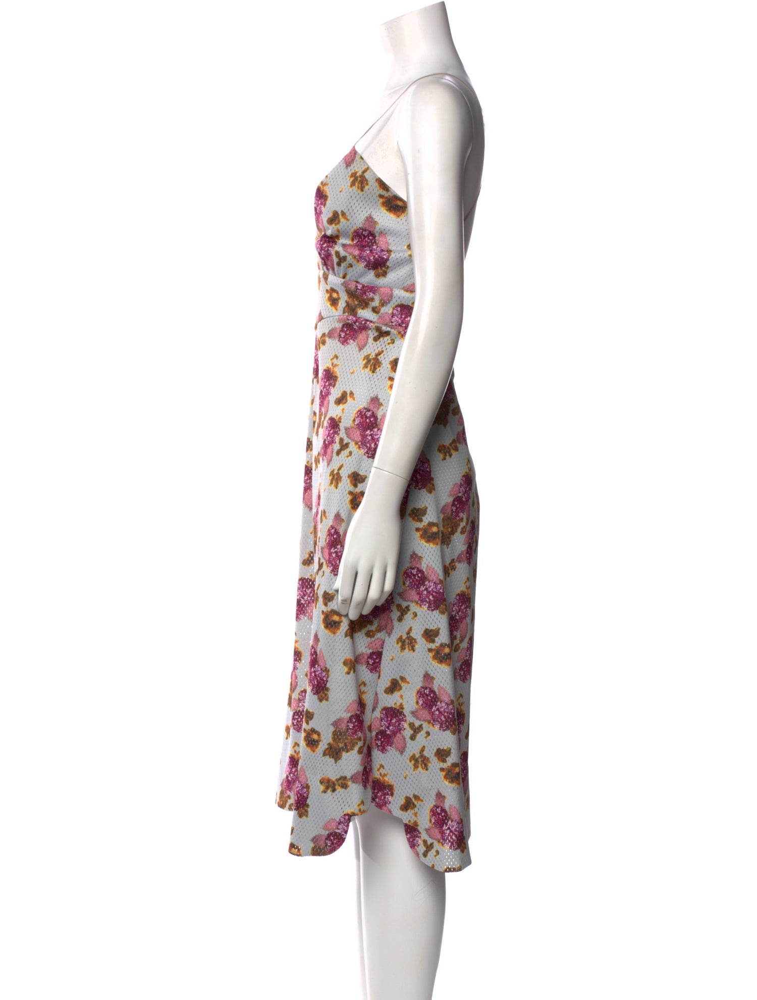 A Détacher Floral Print Midi Length Dress