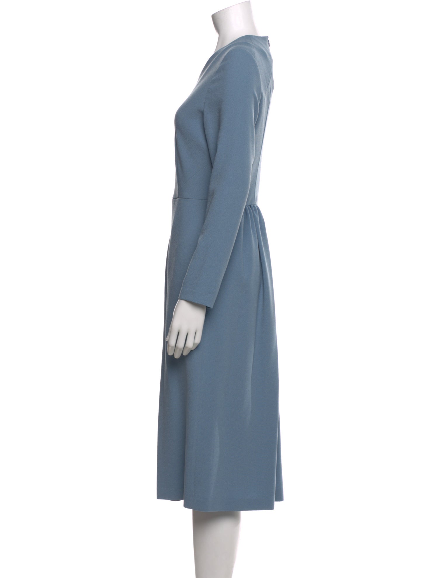A Détacher Crew Neck Midi Length Dress