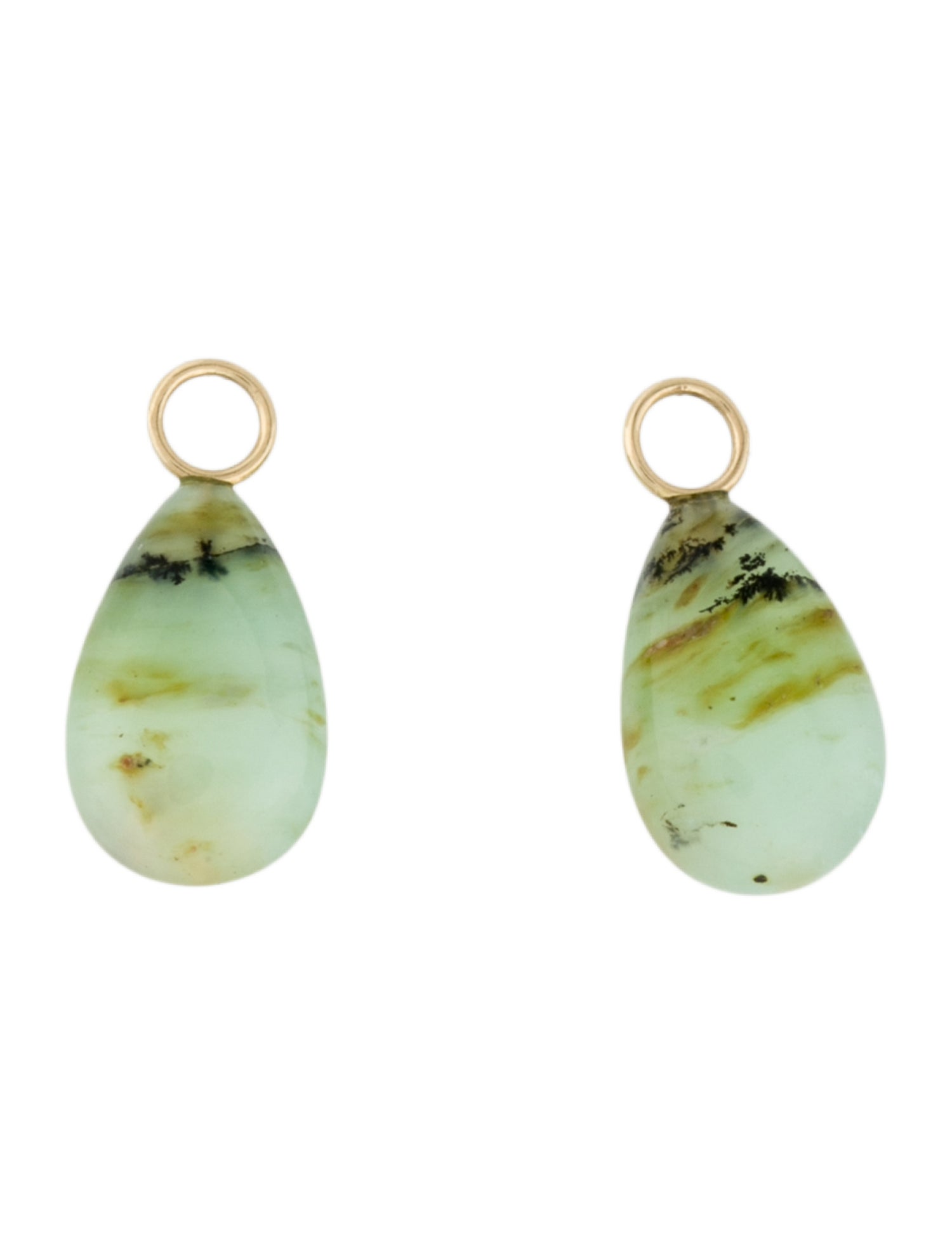 Andrea Fohrman 14K Mini Peruvian Opal Briolette Ear Charms
